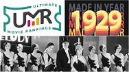 1929 Movies | Ultimate Movie Rankings