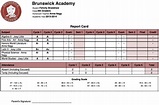 High School Student Report Card Template - Professional Sample Template