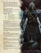 Oath of the Grim Hunt // A paladin oath devoted to hunting the monster ...