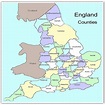 Maps Of Great Britain With Counties And Cities - Washington Map State