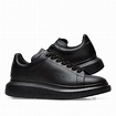 Alexander McQueen Wedge Sole Sneaker Triple Black | END. (UK)