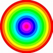 12 color rainbow circles | Free SVG
