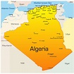 En Que Continente Se Encuentra Argelia Mapa