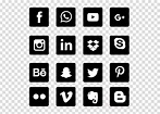 White Social Media Icon Transparent Background at Vectorified.com ...