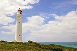 Lighthouse On A Calm And Sunny Day by Entienou