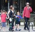Helena Bonham Carter and Tim Burton with their kids. Helena Bonham ...