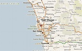 Mapa De San Diego California Con Nombres