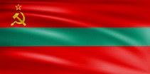 Die Flagge von Transnistrien | Wagrati
