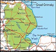 Lincolnshire Map Political Regional | United Kingdom Map Regional City ...