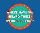 Where Have We Heard These Words Before - Poster – Aleph Beta Academy