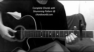 Photograph Chords by Ed Sheeran - chordsworld.com - YouTube