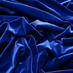 Tecido Veludo Molhado Vog Cor Azul na Monalisa Tecidos Finos