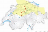 Brunig Napf Reuss Linie • Mapsof.net