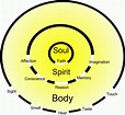Spirit Soul And Body Diagram