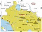 Viterbo Cartina : TUSCIA (PROV. DI VITERBO) CARTINA TURISTICA STRADALE ...