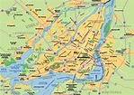 Mapas Detallados de Montreal para Descargar Gratis e Imprimir