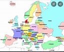 - En el siguiente mapa de Europa coloque los países de INGLATERRA ...