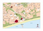 Bournemouth mapa vectorial editable eps illustrator