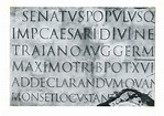 As letras dos Romanos - capitalis monumentalis
