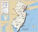 New Jersey County Map Laminated (36 W X H) | ubicaciondepersonas.cdmx ...