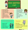 Useful English Greetings and Expressions for English Learners – ESL Buzz