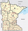 Minnesota Detailed Map In Adobe Illustrator Vector Fo - vrogue.co