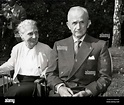 Ex-Admiral Karl Donitz with his wife Stock Photo: 69300714 - Alamy