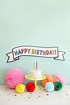 Ideas For Printable And Rainbow Birthday Banners - Tell Love and Party