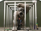 Giant gorilla statue made of spoons unveiled for Uri Geller | The ...