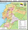 Mapa Político del Ecuador - Ecuador Noticias