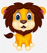 Lion Clipart Zoo Animal - Dibujos Animados De Un Leon - Free ...