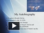 💣 Autobiography powerpoint. Biography presentation. 2022-11-04