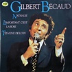 Cotes vinyle Gilbert Bécaud par Gilbert Bécaud | Galette Noire