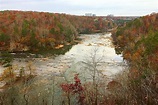 Overlook of the Chattahoochee River.