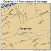 Pikesville Maryland Street Map 2461400