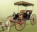 Surrey carriage with fringe on top at the Pioneer Florida Museum ...