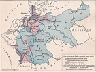 Deutscher Zollverein seit 1834Bundesstaaten, Städte und Kolonien des ...