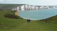 SEVEN SISTERS CLIFFS, SPECTACULAR VIEW, EASTBOURNE, EAST SUSSEX, photo ...