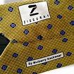 Ziggurat by Mulberry Neckwear Men's 100% Silk Tie... - Depop