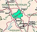 Westerwald - Geographie - Wo liegt der Westerwald?