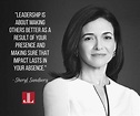 Sheryl Sandberg Quote | Sheryl sandberg quotes, Sheryl sandberg, Women ...