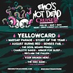 Emo's Not Dead Cruise Announces 2024 Lineup Featuring Yellowcard ...