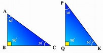 30 60 90 triangle - Cuemath