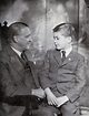 Vyvyan Holland and his son Merlin-son and grandson of Oscar Wilde ...