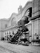 L'épave du train Montparnasse en photos rares, 1895 ⋆ Photos ...