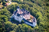 Lunzenau aus der Vogelperspektive: Palais des Schloss Rochsburg in ...