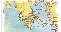 RINCÓN DE CUARTO AÑO: Ubicación geográfica de Grecia