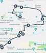 Granada Sightseeing Map | Granada spain, Granada, Tourist map