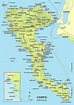 Corfu Grecia mapa - Plano de Corfu Grecia (Sur de Europa - Europa)