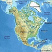 【Mapa de América del Norte】🥇 | Mapas Norteamérica | Político | Físico